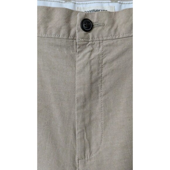 Goodthreads Men's Flat-Front Comfort Stretch Chino Shorts W38 Beige - Picture 3 of 6